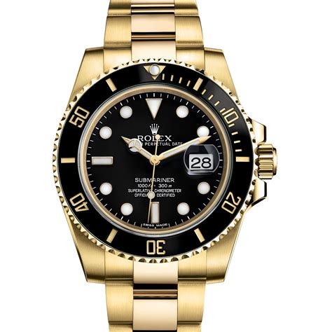 gold black version rolex|authentic rolex gold submariner watch.